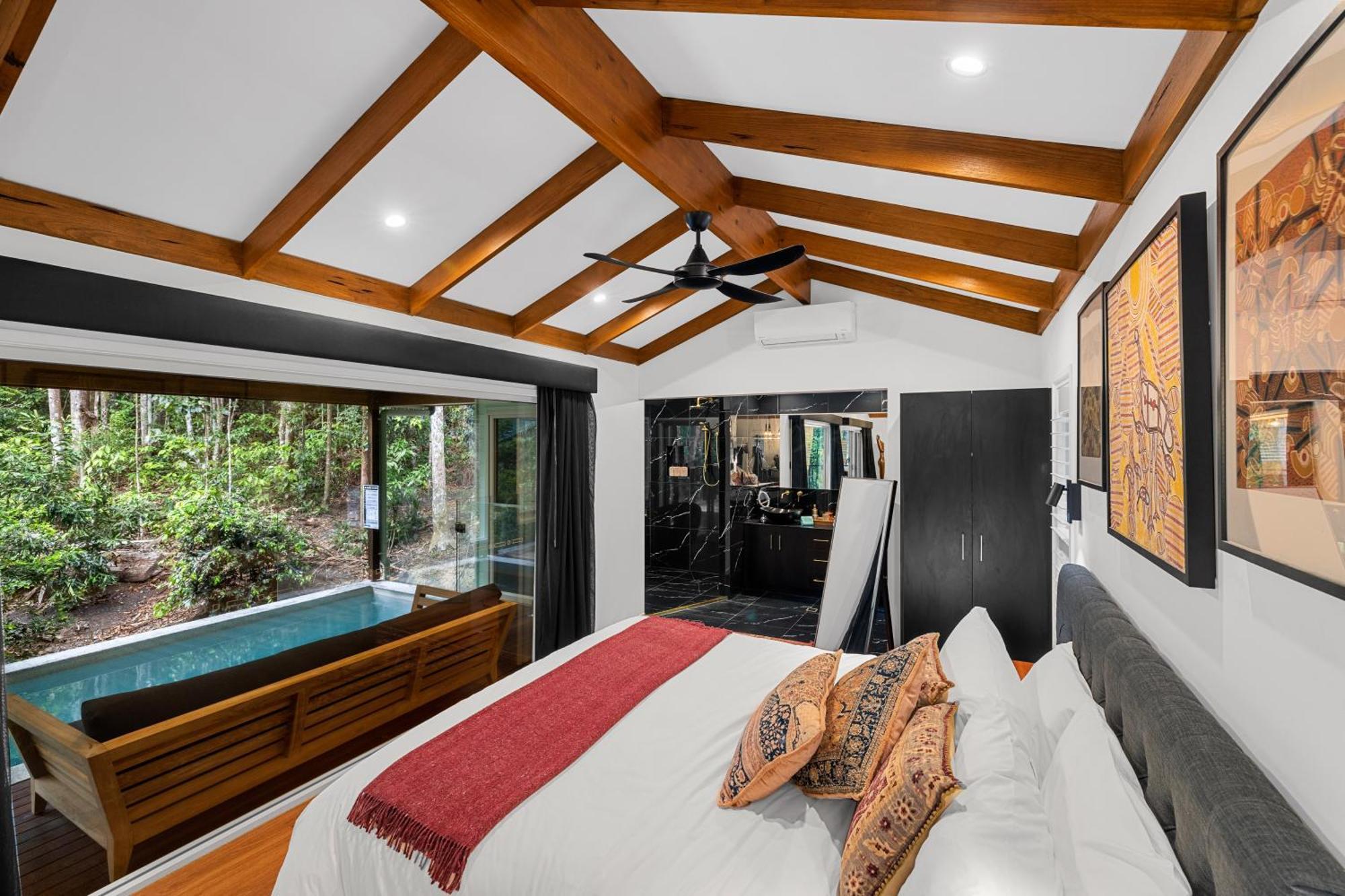 Narrows Escape Rainforest Retreat Montville Exterior foto